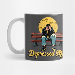 Depressed Man Mug